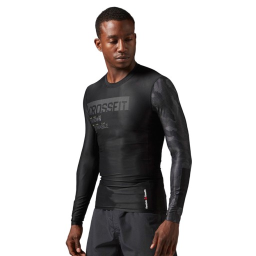 Футболка з довгим рукавом Reebok RCF LS COMPRESSION SHIRT, розмір XS