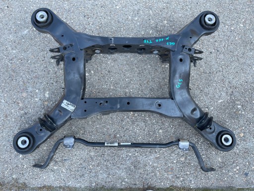 A1663505900 A1663260365 - Mercedes x166 gls gl gle сани коляска задняя балка подвески + стабилизатор