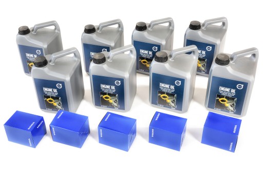 КОМПЛЕКТ ДЛЯ 5 ФИЛЬТРОВ ДЛЯ АВТОМОБИЛЕЙ VOLVO OE 32L 0W20 D4