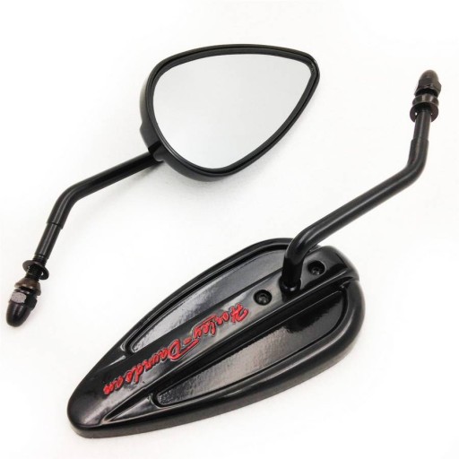 MT395BL - ЧОРНІ ДЗЕРКАЛА HARLEY DAVIDSON SOFTAIL DYNA