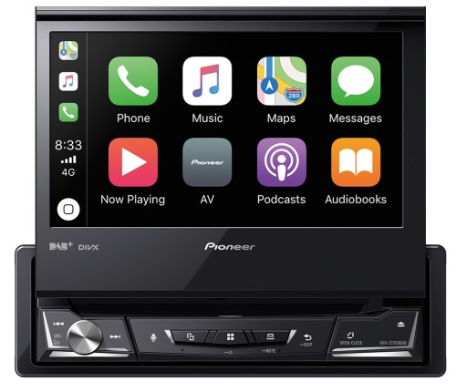 Pioneer AVH-Z7200DAB автомобильное радио 1DIN LCD BT