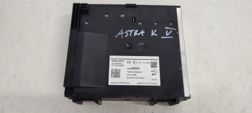 module radia control unit Opel Astra K
