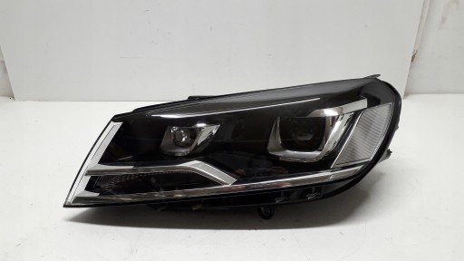 Vw touareg 2 ii lift 14- левая передняя фара bi xenon 7p1941031