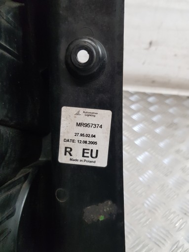 light right rear part WKLAD MR957374 MITSUBISHI COLT VI 05R