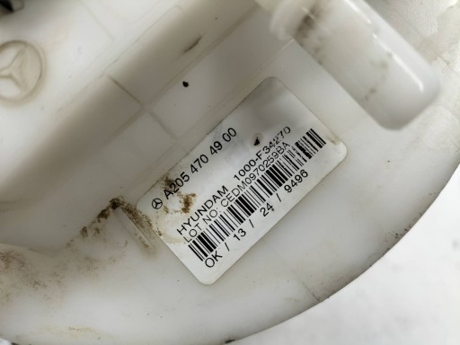 feed pump PLYWAK 1.6 B A2054704900 Mercedes-Benz C-klasa IV W205
