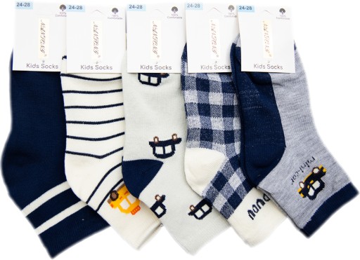 5 x ДИТЯЧІ ШКАПЕТКИ БАВОВНЯНІ ШКАПЕТКИ 24-28