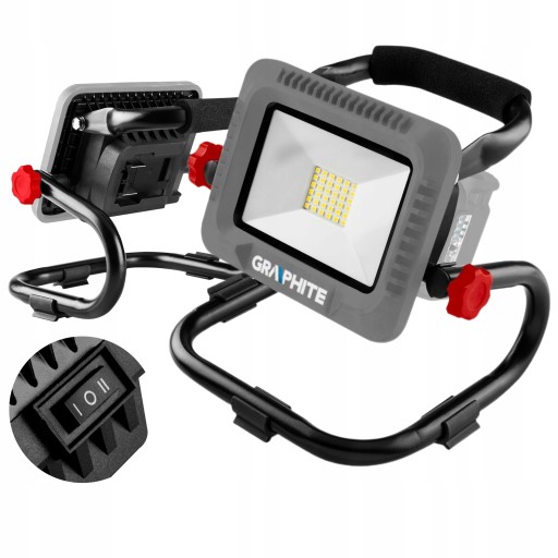 GRAPHITE AKU СВЕТОДИОДНАЯ ЛАМПА ДЛЯ ГАРАЖА