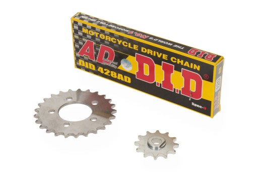 85644 - ЦЕПЬ DID ЗВЕЗДОЧКА ПЕРЕДНЯЯ ЗАДНЯЯ 12Z КАРМАННЫЙ ВЕЛОСИПЕД ПОНИ