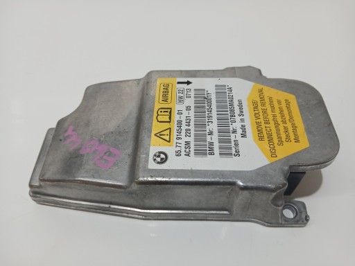 modulo airbag POWIETRZNYCH BMW E60 LCI 9145400