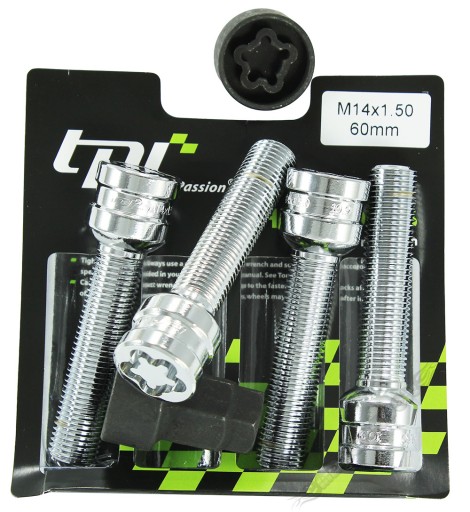 TPI стопорні болти 14x1, 5x60 AUDI A3 A4 A5