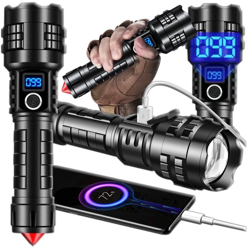 Ліхтарик багатофункціональний ALE_GADZET TORCH 3800 лм