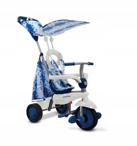 Триколісний велосипед Smart Trike Spirit White, Blue
