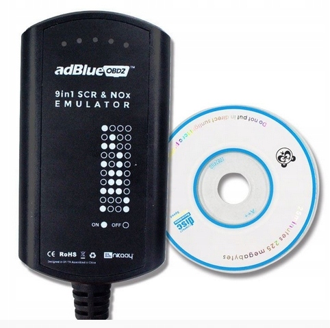 Эмулятор ADBLUE 9в1 DAF SCANIA VOLVO IVECO MAN