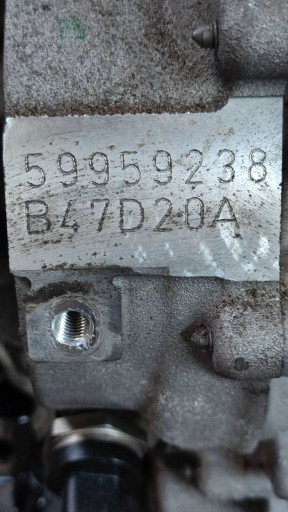 BMW X3 F25 2015 engine B47D20A