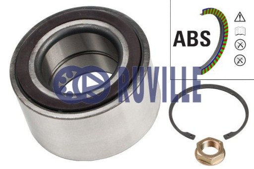 RUVILLE 6634 ступичные подшипники и ступицы.