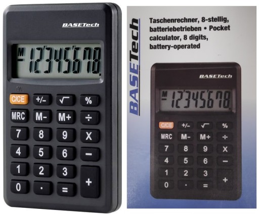 Офісний калькулятор Basetech BT-CA-1008