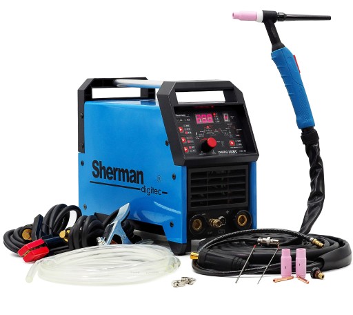 ЗВАРЮВАЛЬНИЙ АПАРАТ SHERMAN DIGITIG 200DC TIG HF ІМПУЛЬСНА ПАМ'ЯТЬ