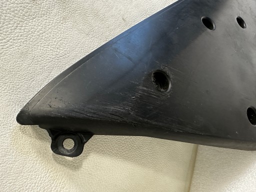 Porsche Cayman GT4 RS spoiler der Stoßstange links 982807749
