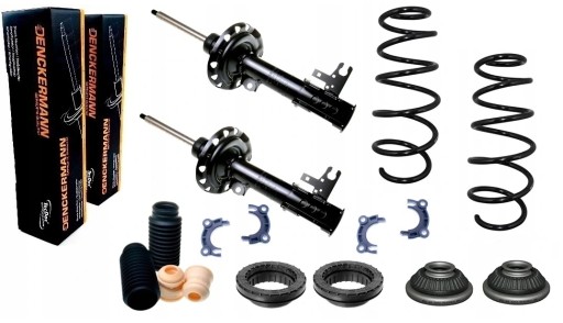 ALL2243D - Амортизаторы пружины крепления крышки opel astra h iii 1.4 1.6 передний комплект