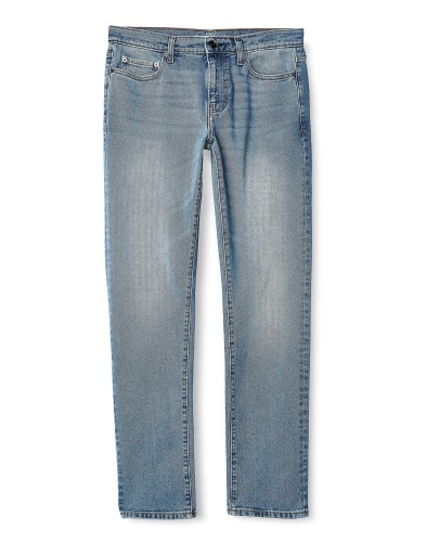 Pánske džínsy so strečom Amazon Essentials, Slim Fit Jasné Spranie 34