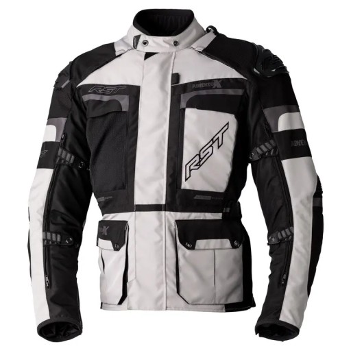 Туристическая мотоциклетная куртка RST Adventure X CE Silver/Black S