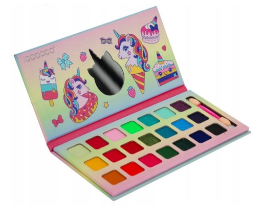 МАКІЯЖ ПАЛІТРА ТІНІВ ДЛЯ ДІТЕЙ