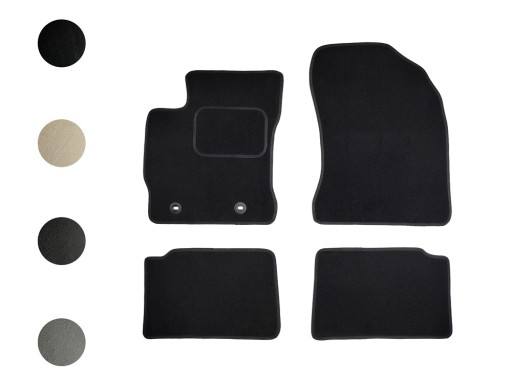 Toyota Auris II 2013-2018 Велюрові килимки