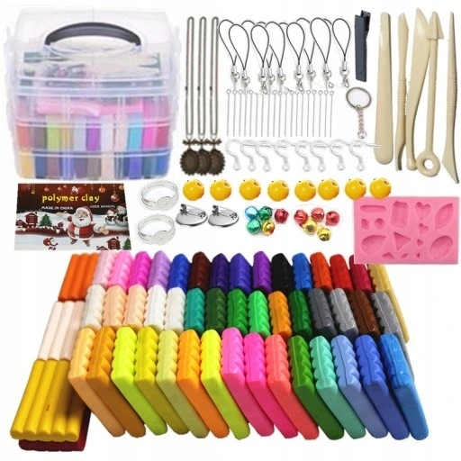 ПЛАСТИЛІН SENSO ПІНОПОЛІМЕРНА ГЛИНА 81 ШТ