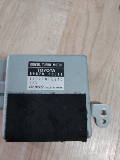 Toyota land cruiser 120 турбоконтроллер 89878-60011