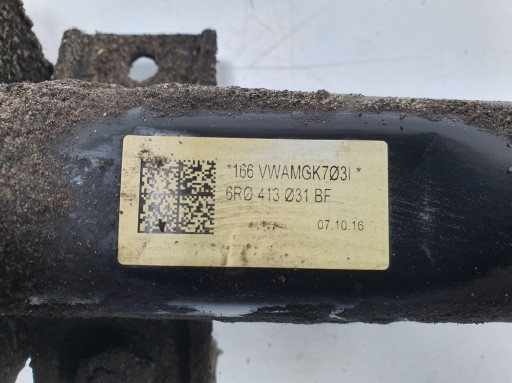 shock absorber left front 6R0413031BF SKODA FABIA III
