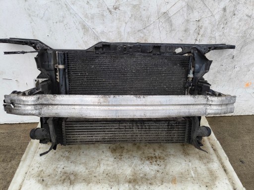 support panel for radiators complete AUDI A4 B8 1.8 2.0 TDI TFSI 1 fan MANUAL