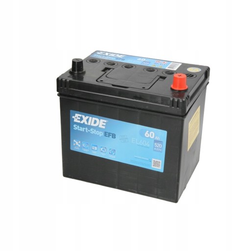 Akumulátor EXIDE START&amp;STOP EFB 60Ah 520A P+