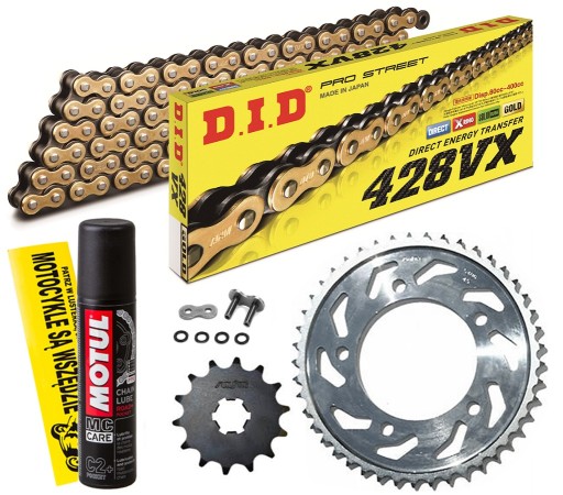 DID428VXG&B-128 SUNF206-14 - ПРИВОДНОЙ КОМПЛЕКТ DID SUN YAMAHA XT 125 R 2005-2007