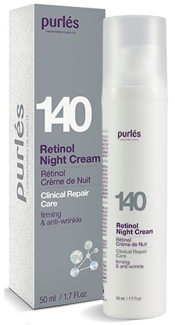 PURLES 140 Retinol Nočný krém s retinolom 0,5%