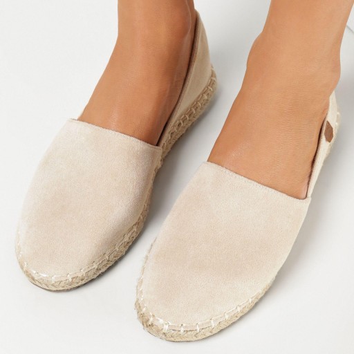 Beżowe Espadryle 40