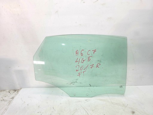 window side door right rear part AUDI A6 C7 sedan 2017 year