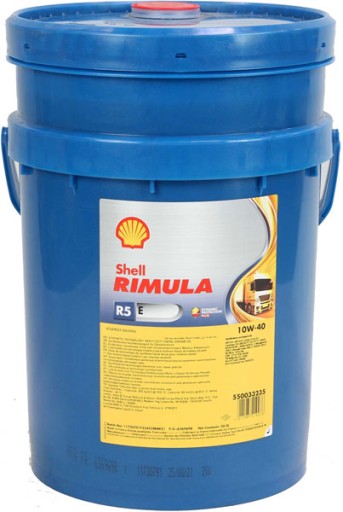 SHELL RIMULA R5 E 10W-40 20L E7/CI-4/VDS-3