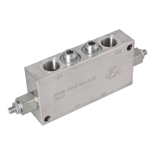 FPOE120D3/4L35 - Обратный клапан двойной 3/4