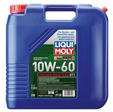 10W-60 SYNTHOIL RACE TECH GT1 OIL 20л