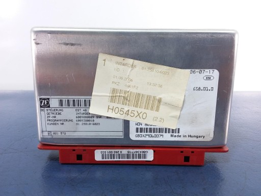 Контролер сповільнювача man tga tgx 81.25810-6023