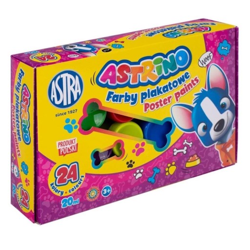 Фарби для плакатів Astra 24 шт х 20 мл