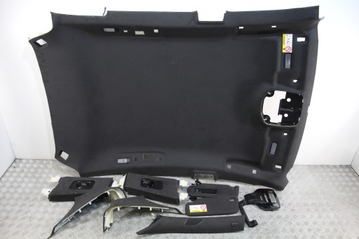 roof upholstery black pillars LEVANTE M161