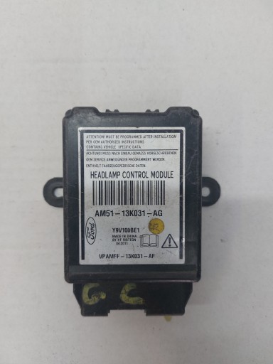 Module Lumières FORD FOCUS MK3 AM51-13K031-AG