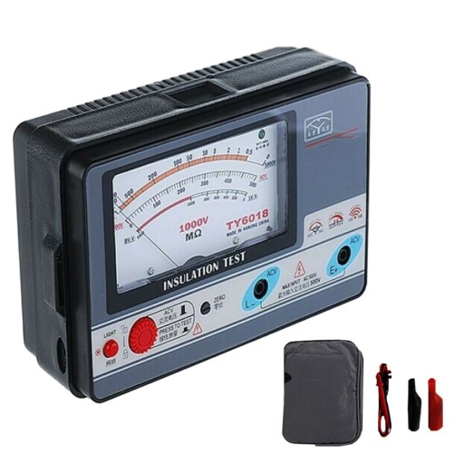 ЦИФРОВИЙ ВИМІРЮВАЧ ОПОРУ ІЗОЛЯЦІЇ ТЕСТЕР