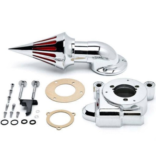 MOTMT240CH - ВОЗДУШНЫЙ ФИЛЬТР КОНИЧЕСКИЙ ХРОМ HARLEY HD TOURING