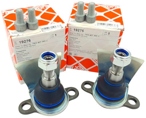 19276 - ШТИФТ ВАЖЕЛЯ УПРАВЛІННЯ ПЕРЕДНІЙ VW SHARAN 1.9 2.0 TDI 2ШТ