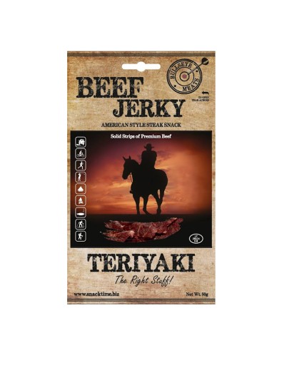 BEEF Jerky Teriyaki Wołowina suszona 50g