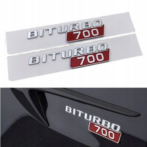 Mercedes BRABUS 700 эмблемы крыла хром