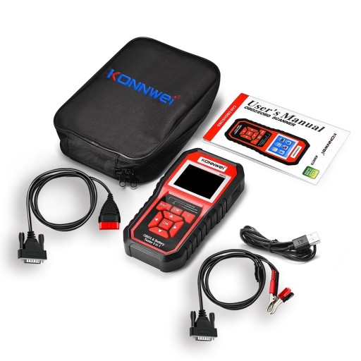KONNWEI KW870 OBDII ТЕСТЕР БАТАРЕЇ
