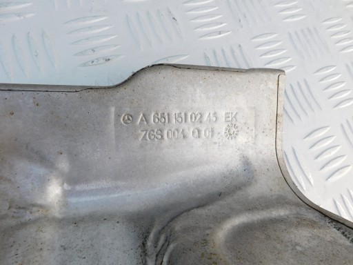 Mercedes Sprinter 906 2.2cdi 651 cover termiczna rozrusznika A6511510245
